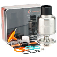RDTA Geek Vape Avocado 24 Bottom Airflow silver