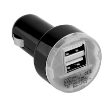 Атомобильная USB зарядка 1А-2.1A